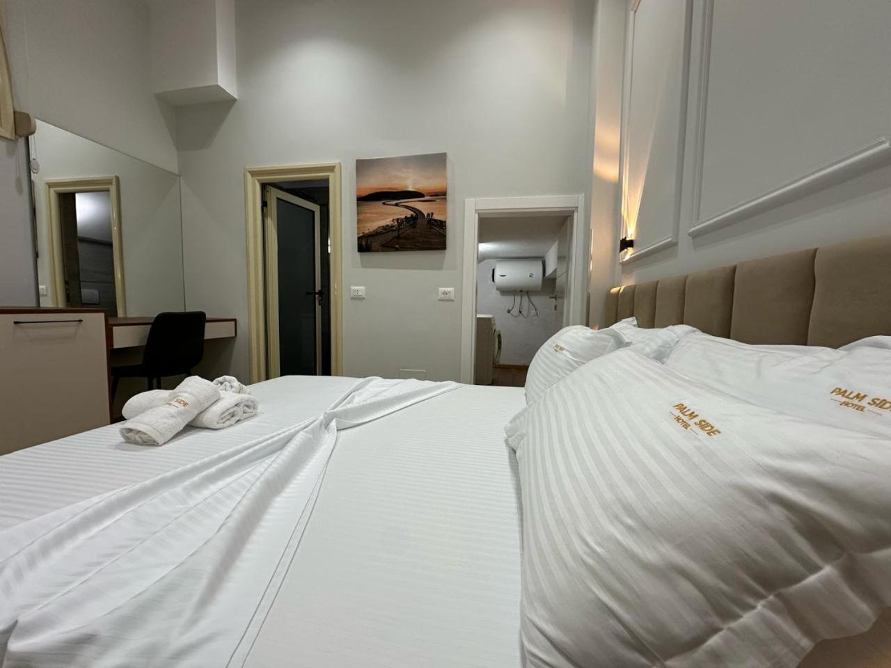 Palm Side Hotel Vlorë 외부 사진